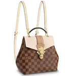 LOUIS VUITTON DAMIER EBENE CLAPTON BACKPACK CREAM N42259