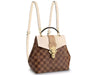 LOUIS VUITTON DAMIER EBENE CLAPTON BACKPACK CREAM N42259