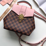 LOUIS VUITTON DAMIER EBENE CLAPTON BACKPACK MAGNOLIA N42262