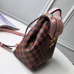 LOUIS VUITTON DAMIER EBENE CLAPTON BACKPACK MAGNOLIA N42262