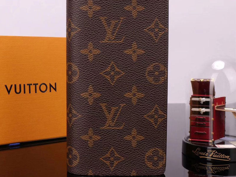 LOUIS VUITTON MONOGRAM CANVAS BRAZZA WALLET M66540