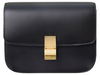 CELINE MEDIUM CLASSIC BAG IN BOX CALFSKIN BLACK 164173