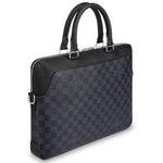 LOUIS VUITTON DAMIER COBALT CANVAS OLIVER BRIEFCASE N51199