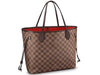 LOUIS VUITTON DAMIER EBENE NEVERFULL MM N41358