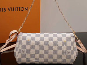 LOUIS VUITTON DAMIER AZUR CANVAS FAVORITE PM N41277