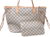 LOUIS VUITTON DAMIER AZUR CANVAS NEVERFULL MM ROSE BALLERINE N41605