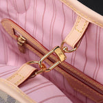 LOUIS VUITTON DAMIER AZUR CANVAS NEVERFULL MM ROSE BALLERINE N41605