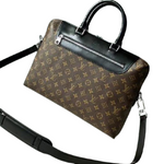 LOUIS VUITTON MONOGRAM MACASSAR CANVAS PORTE-DOCUMENTS JOUR M54019