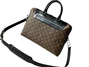 LOUIS VUITTON MONOGRAM MACASSAR CANVAS PORTE-DOCUMENTS JOUR M54019