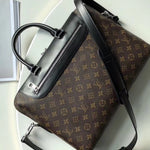 LOUIS VUITTON MONOGRAM MACASSAR CANVAS PORTE-DOCUMENTS JOUR M54019