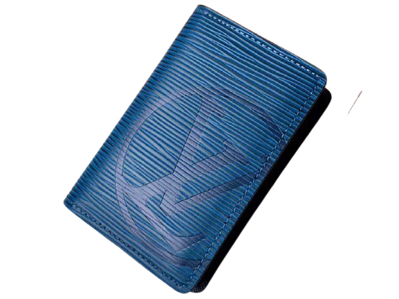 LOUIS VUITTON EPI LEATHER POCKET ORGANIZER BLEU AZUR M63517