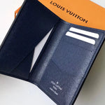 LOUIS VUITTON EPI LEATHER POCKET ORGANIZER BLEU AZUR M63517