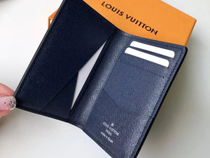 LOUIS VUITTON EPI LEATHER POCKET ORGANIZER BLEU AZUR M63517