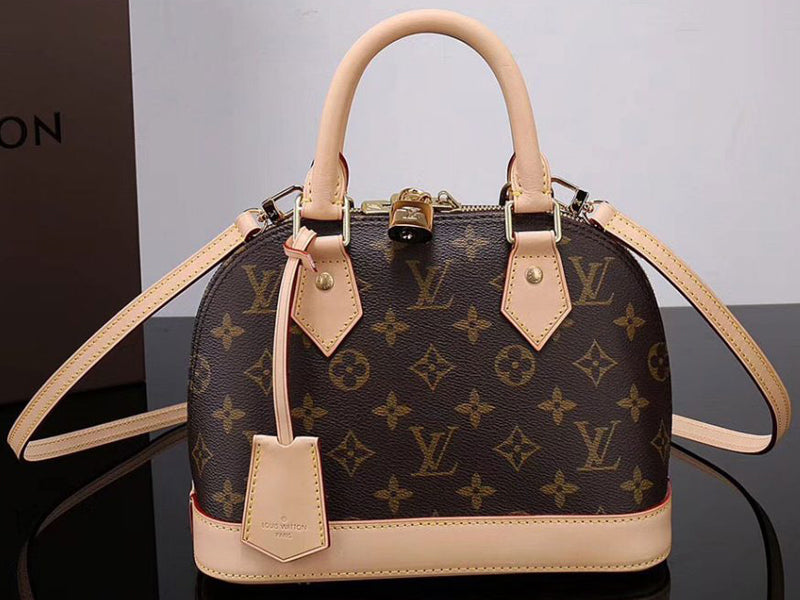 LOUIS VUITTON MONOGRAM CANVAS ALMA BB M53152