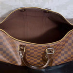 LOUIS VUITTON DAMIER EBENE CANVAS KEEPALL BANDOULIERE 45 N41428