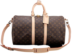 LOUIS VUITTON MONOGRAM CANVAS KEEPALL BANDOULIERE 45 M41418