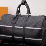 LOUIS VUITTON MONOGRAM ECLIPSE KEEPALL BANDOULIERE 45 FLASH M43413