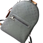 LOUIS VUITTON MONOGRAM TITANIUM CANVAS BACKPACK PM M43882