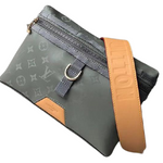 LOUIS VUITTON MONOGRAM TITANIUM CANVAS MESSENGER PM M43889