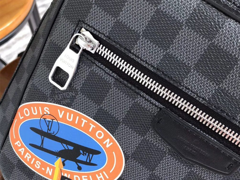 LOUIS VUITTON DAMIER GRAPHITE CANVAS JOSH N64424