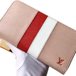 LOUIS VUITTON EPI LEATHER ZIPPY WALLET PINK M62983-1