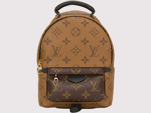 LOUIS VUITTON MONOGRAM REVERSE CANVAS PALM SPRINGS BACKPACK MINI M42411