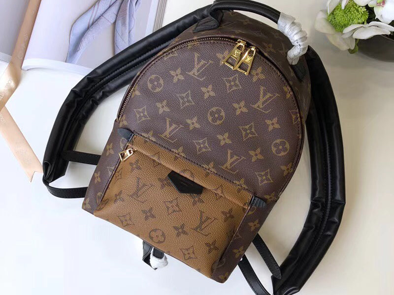 LOUIS VUITTON MONOGRAM REVERSE CANVAS PALM SPRINGS BACKPACK PM M43116