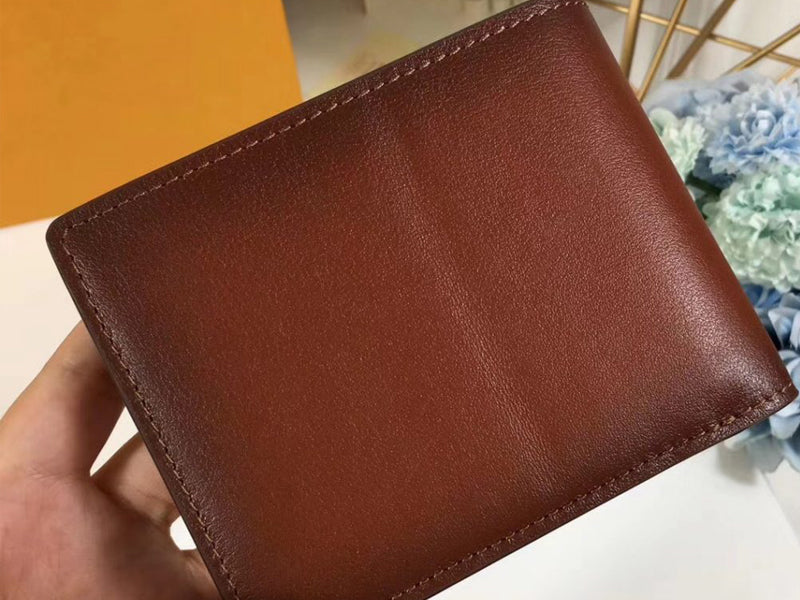 LOUIS VUITTON OMBRE LEATHER MULTIPLE WALLET M61198