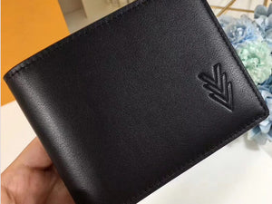 LOUIS VUITTON OMBRE LEATHER MULTIPLE WALLET M61199