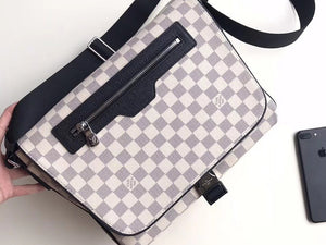 LOUIS VUITTON DAMIER COASTLINE CANVAS MATCHPOINT MESSENGER N40019