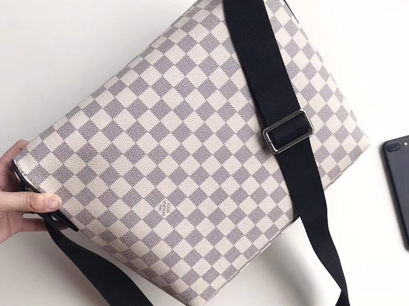 LOUIS VUITTON DAMIER COASTLINE CANVAS MATCHPOINT MESSENGER N40019