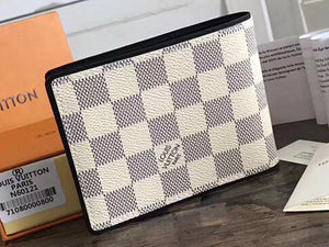 LOUIS VUITTON DAMIER COASTLINE CANVAS MULTIPLE WALLET N60121