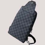 LOUIS VUITTON DAMIER GRAPHITE CANVAS AVENUE SLING BAG N40008