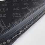 LOUIS VUITTON MONOGRAM ECLIPSE CANVAS ZIPPY XL WALLET M61698