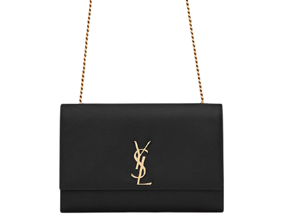 SAINT LAURENT YSL LARGE KATE CHAIN BAG BLACK H-YSLSHSG073330MD1