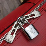 LOUIS VUITTON X SUPREME EPI LEATHER KEEPALL BANDOULIERE 45 RED