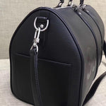 LOUIS VUITTON X SUPREME EPI LEATHER KEEPALL BANDOULIERE 45 BLACK