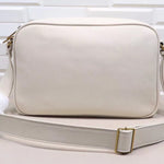 GUCCI PRINT SHOULDER BAG WHITE