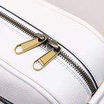 GUCCI PRINT SHOULDER BAG WHITE