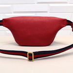 GUCCI PRINT SMALL BELT BAG RED