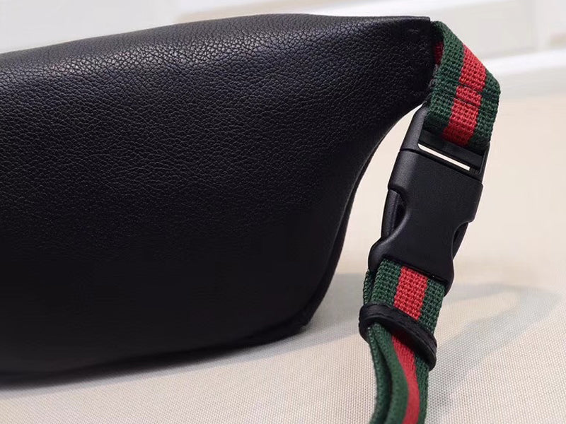 GUCCI PRINT SMALL BELT BAG BLACK