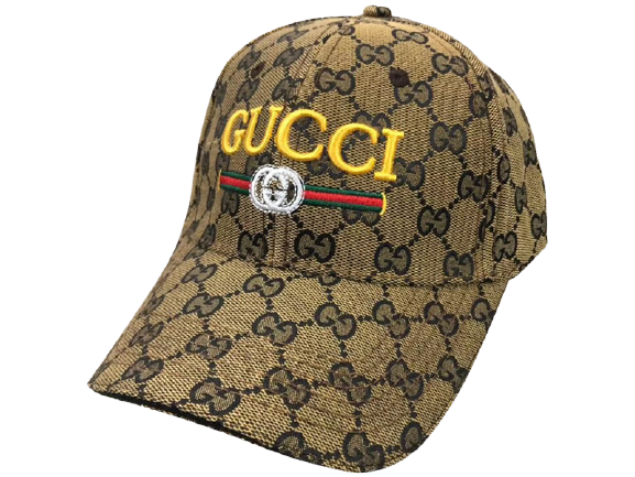 GUCCI BLACK GG WITH VINTAGE LOGO BASEBALL CAP