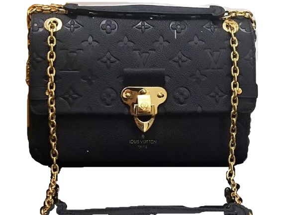 LOUIS VUITTON MONOGRAM EMPREINTE VAVIN PM BLACK M44151