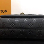 LOUIS VUITTON MONOGRAM EMPREINTE VAVIN PM BLACK M44151