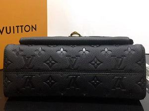 LOUIS VUITTON MONOGRAM EMPREINTE VAVIN PM BLACK M44151