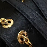 LOUIS VUITTON MONOGRAM EMPREINTE VAVIN PM BLACK M44151