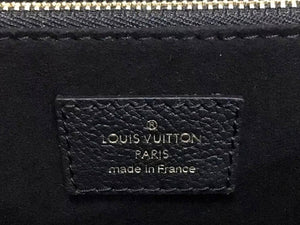 LOUIS VUITTON MONOGRAM EMPREINTE VAVIN PM BLACK M44151