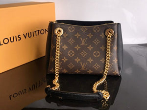 LOUIS VUITTON MONOGRAM CANVAS SURENE BB BLACK M43775