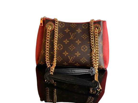 LOUIS VUITTON MONOGRAM CANVAS SURENE BB RED M43776