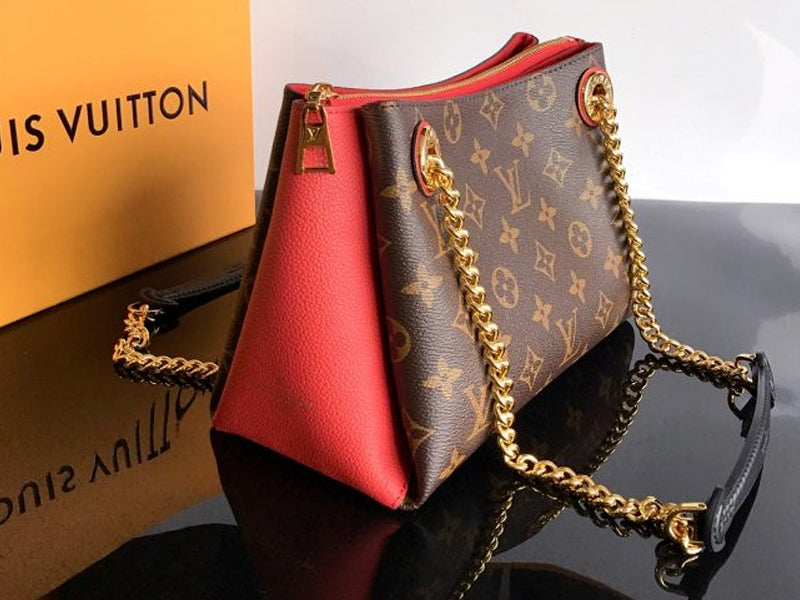 LOUIS VUITTON MONOGRAM CANVAS SURENE BB RED M43776